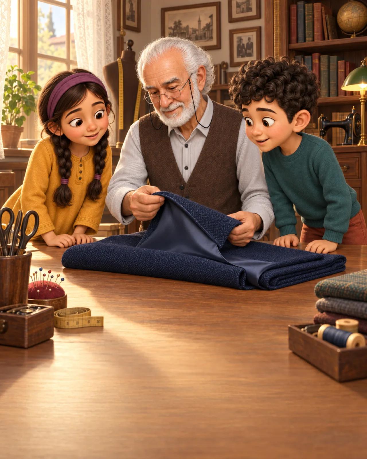 Terzi Dede ile Salât Yolculuğu çocuk kitabı kapağı