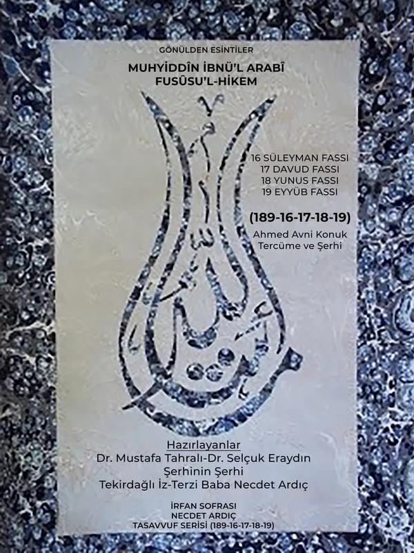 TB. Süleymân-Dâvûd-Yûnus-Eyyûb Fasılları