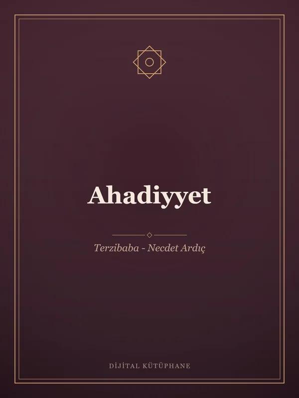 Ahadiyyet