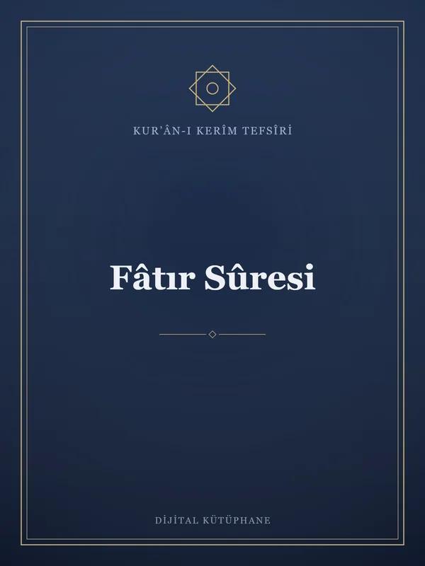 Fâtır Sûresi