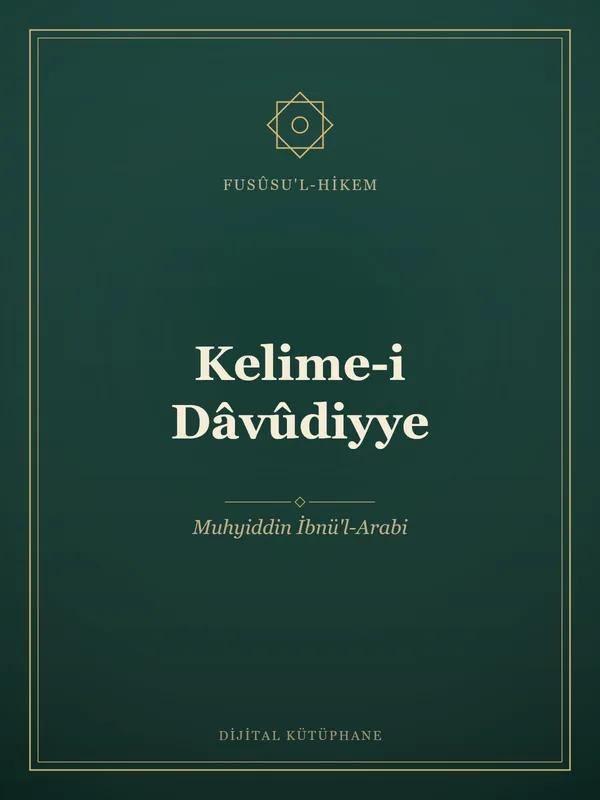 Kelime-i Dâvûdiyye
