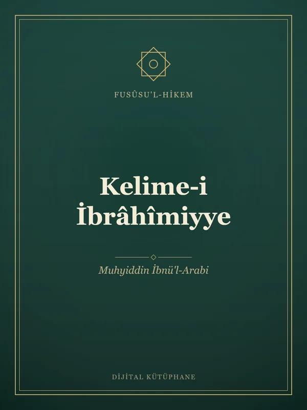 Kelime-i İbrâhîmiyye